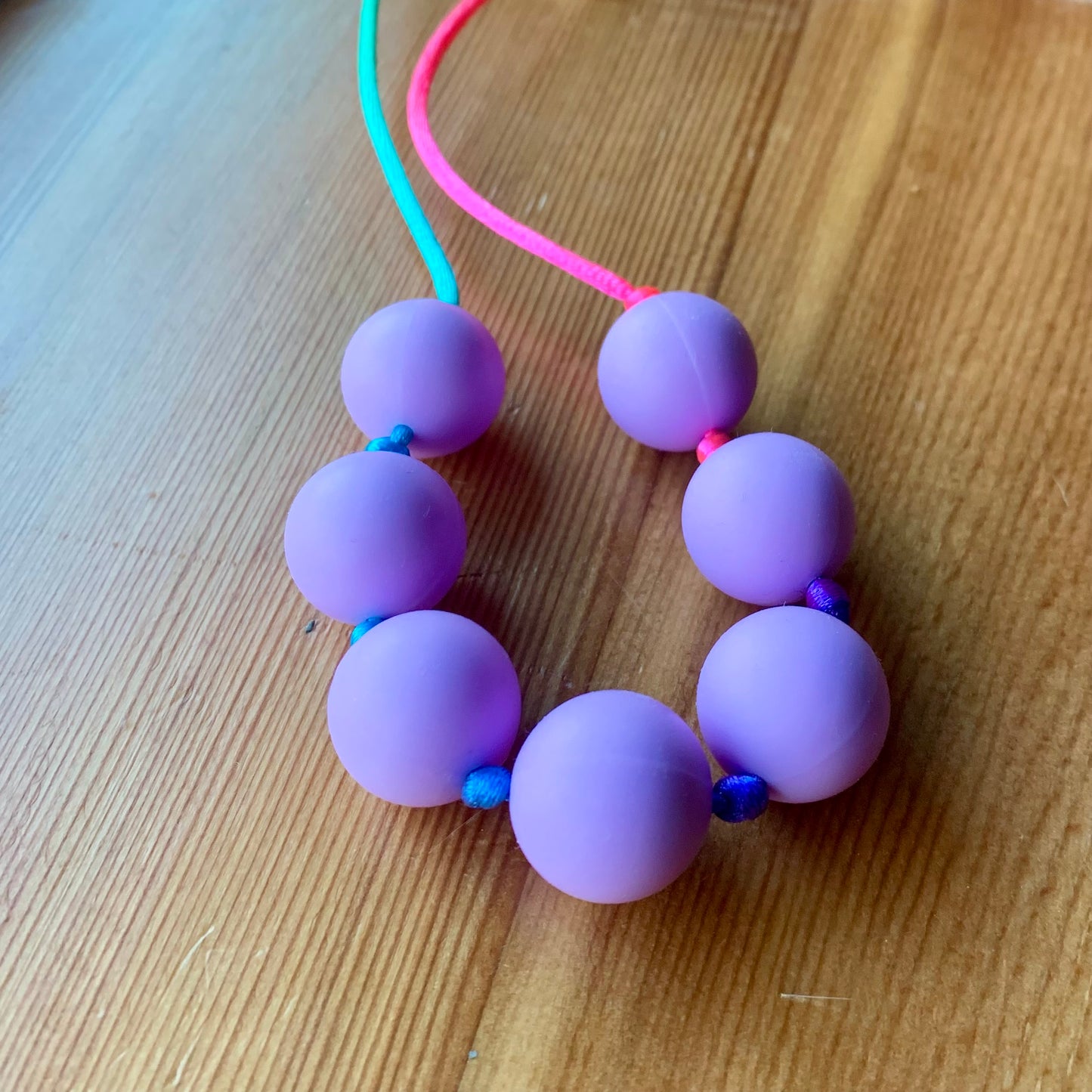 Gumball Chew Necklace, 4 colors