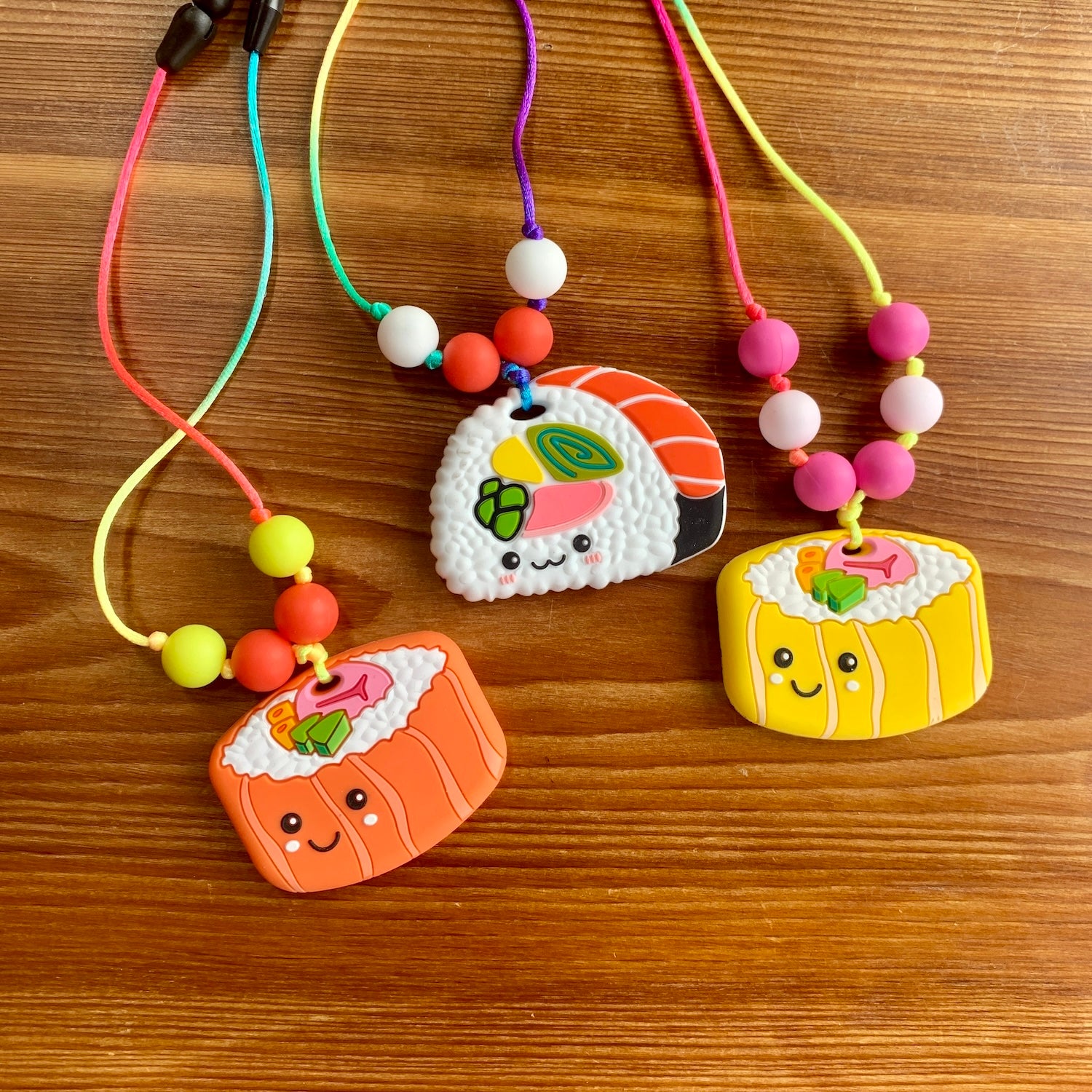 Sushi CHUNKY Chew Necklace – ChewBling Sensory Chewelry