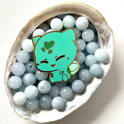Chibi Bulbasaur Enamel Pin - Pokemon inspired