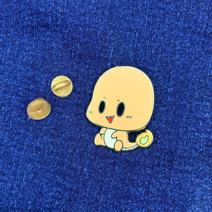 chibi Charmander Enamel Pin - Pokemon inspired
