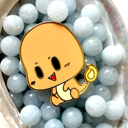 chibi Charmander Enamel Pin - Pokemon inspired