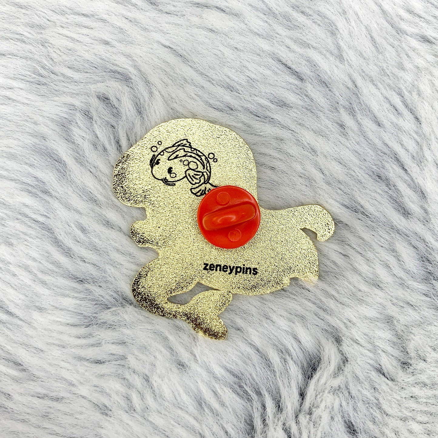 Ariel, the Little Mermaid, Chibi Hard Enamel Pin