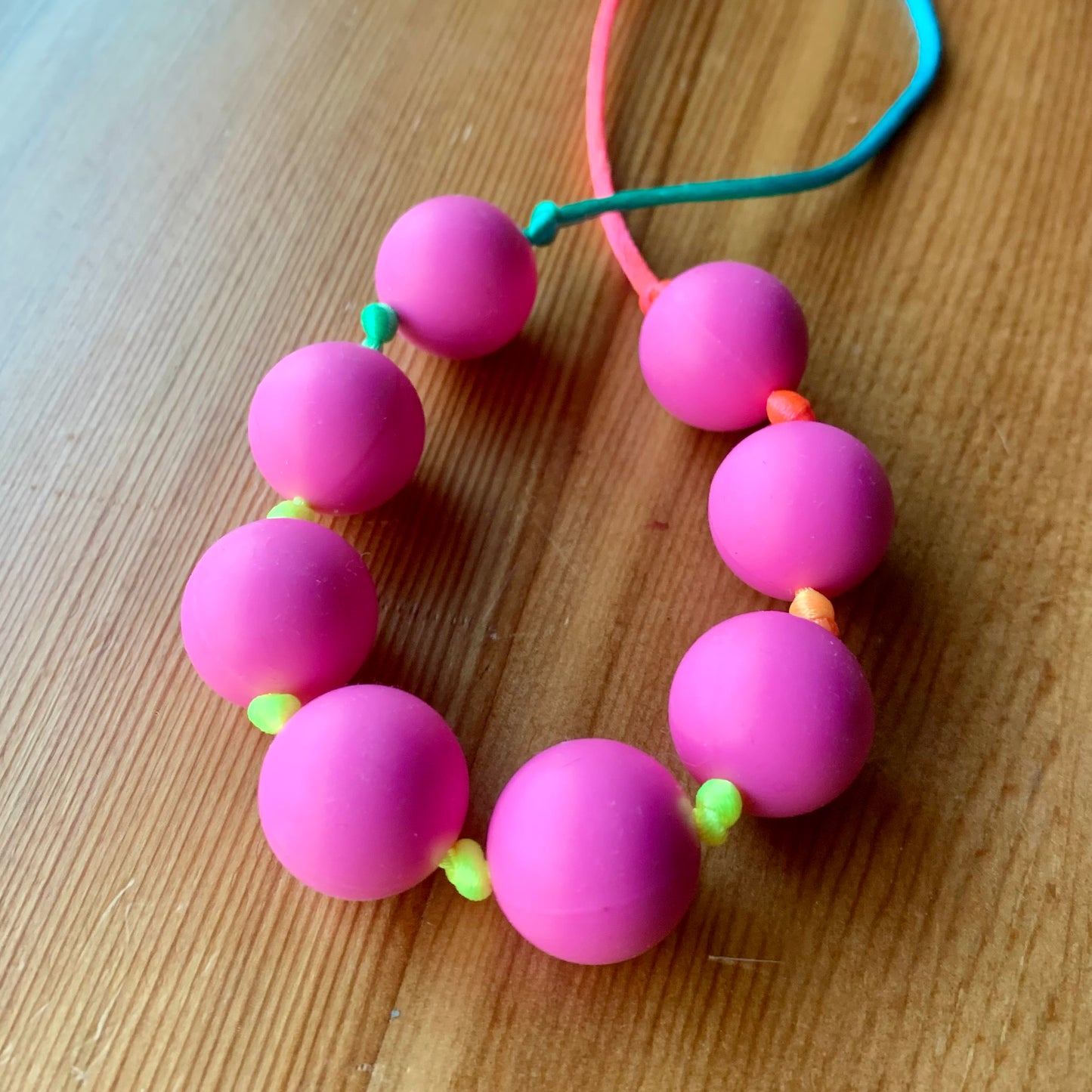 Gumball Chew Necklace, 4 colors