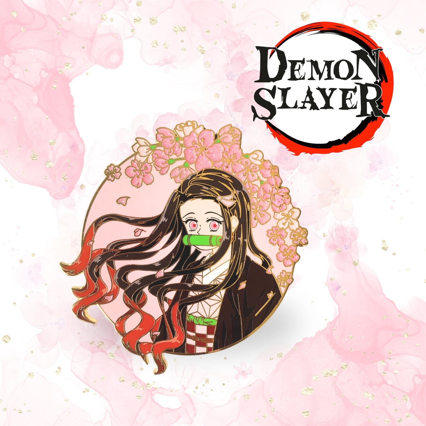 Nezuko Kamada Enamel Pin - Demon Slayer inspired