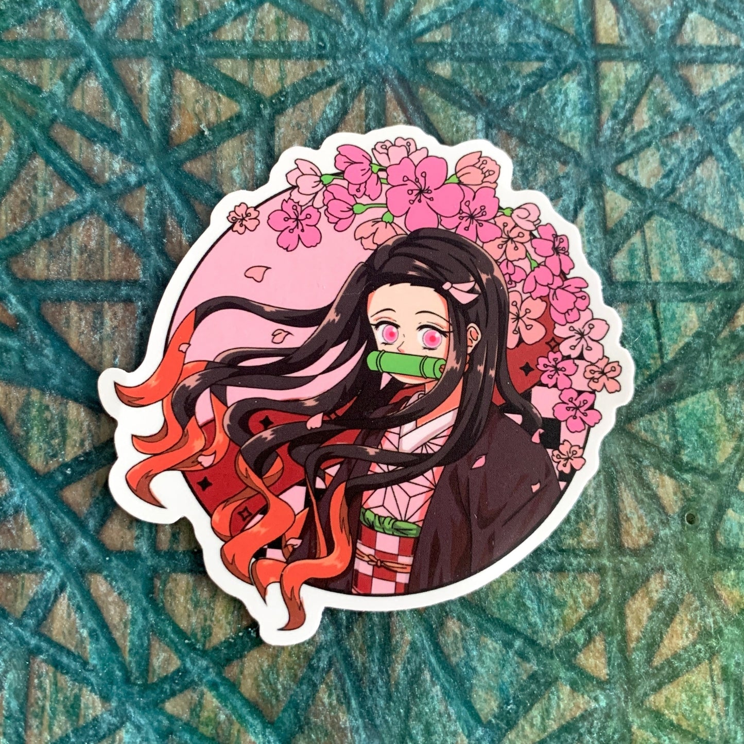 Nezuko Kamado Sticker  - Demon Slayer  inspired