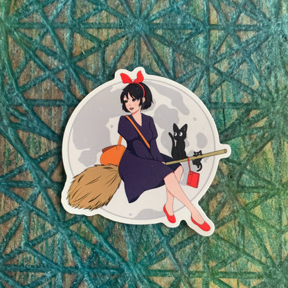 Kiki & Jiji inspired Sticker - Kiki's Delivery Service inspired