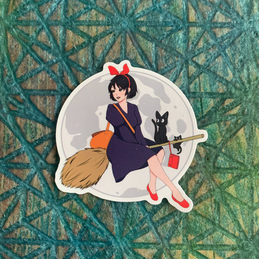 Kiki & Jiji inspired Sticker - Kiki's Delivery Service inspired