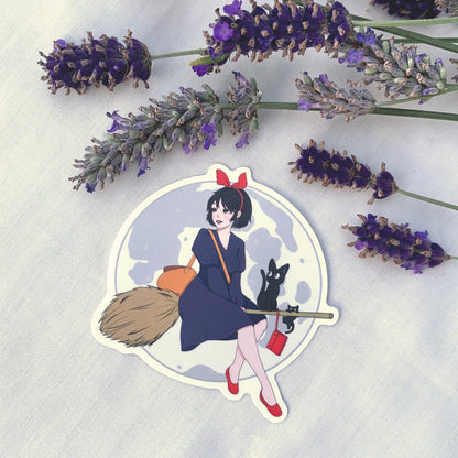 Kiki & Jiji inspired Sticker - Kiki's Delivery Service inspired